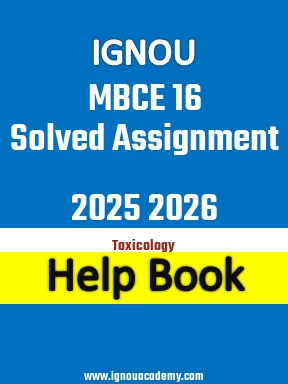 IGNOU MBCE 16 Solved Assignment 2025 2026